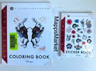 Lot Of 2 New Victoria Beckham For Target Coloring Book And Sticker Book Sealed