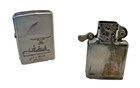 Vintage 1959 Zippo Lighter- Uss Bexar  apa 237  Usn Us Navy Ship-vietnam Era