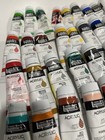 Liquitex Artist Color Acrylic Paint 2oz Tubes Lot Of 55   Blue Red Green Yellow