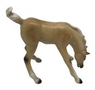 Lefton Vintage 1970s Porcelain Grazing Colt Horse Figurine 80520