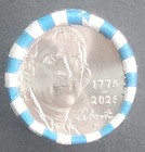 1776-2026 D 5c  Jefferson Nickel Roll Semiquincentenial