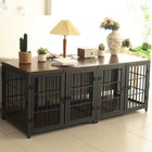 Xxl Ultra Thicken Dog Crate Cage Stylish Furniture Pet Dog Puppy Kennel Tv Stand