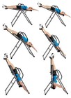 Inversion Table Back Therapy Fitness Pain Hang Gravity Relief Heavy Duty New