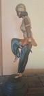 Bronze Sculpture Figurine  art Deco Style cold Cast