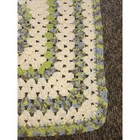 Handmade Crochet Granny Square Pillow Cover Boho Living Room Decor