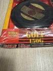 Vintage Wham-o World Class Frisbee Disc Golf 150g Black Gold Nip Sealed New
