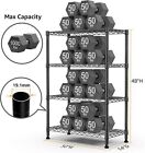 Heavy Duty 4 Tier Wire Metal Commercial Storage Shelf Shelving Rack Adjustable