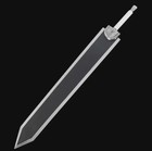 Berserk Dragon Slayer Sword  Guts Cosplay Prop Replica With Sheath