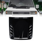 Car Air Flow Intake Hood Scoop Bonnet Vent Cover Decor For Dodge Charger Glossy