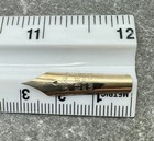 Eversharp Gold Seal Manifold Nib - 30mm X 7mm  704 Grams 14kt - Nice Condition