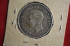 1943 Canadian Silver 50 Cent Coin 80  Silver Content