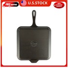 Lodge 11 Inch Square Cast Iron Griddle Pre Seasoned Skillet