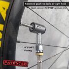 Jaco Lightning Xp Locking Presta Bike Tire Air Chuck - 1 4  F-npt  open Flow 