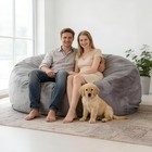 Giant Memory Foam Bean Bag Chair Large Sofa Bed Lounge Floor Couch Gaming Gift