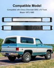 Dash Ac Vent Plate Brushed Chevy Gmc C10 Truck Blazer 1973-1980 Air Vent