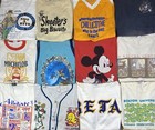 Vintage Graphic Shirts Lot Of 20 Promo Funny Cartoons Sport Destinations Mix Szs
