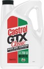 Castrol Gtx Classic 20w-50 Conventional Motor Oil  5 Quart Jug