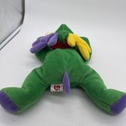 Vintage Ty Beanie Baby Antlers  Moose Green Plush Retired 15  With Tag 1998