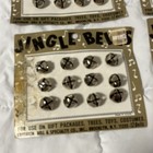 Vintage Criterion  Brooklyn Ny Jingle Bells Pack Of 7 Nos  new Old Stock 