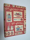 Vintage My Recipes Cookbook scrapbook Hand Written cutouts recipe Cards