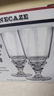 New Set Of 2 Absinthe Glasses Bonnecaze Pontarlier Uncut Antique Reproduction