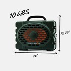 Turtlebox Original Green Waterproof Bluetooth Gen 3 Outdoor Portable Speaker