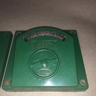  2  Vintage Aurora Model Motoring Ho Steering Wheel T-jet Speed Green Controller