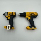Dewalt 20v Max Cordless Drill And Impact Driver  Power Tool Combo Kit Dck240c2