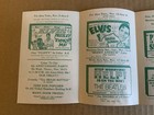 Vintage Elvis Presley Movie Theater Pamphlet Brochure Badger Theater 1960   s
