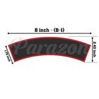 Custom Embroidered Top Rocker Sew On Patch Motorcycle Biker Badge 8   b -1 