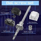 Ballscrew Sfu1204 1605 1604 1610 2005 2505 End Machine  support  housing coupler