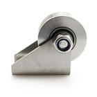 U Groove Wire Pulley Rope Pulley Stainless Steel Heavy Duty Cable Mute Pulley