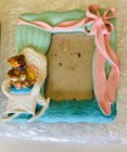 Papel Baby Photo Picture Frame Teddies In Toyland 2x3 Pink Teddy Bear
