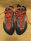 Scarpa Helix Climbing Shoes 41 Mens Us 8 Women 10 Rock Red Lace Up Italy