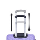 Travelhouse Th2202lp 4 Piece Hardshell Luggage Set With Tsa Lock Spinner