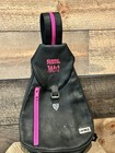 Vtg Black   Hot Pink Spice Girls Women s Backpack Or Sling Purse Bag