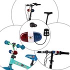 Bicycle Police Sound   Light Bike Led Horn Siren 6 Led Lights 4 Sounds