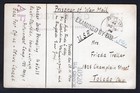Canada 1944 Lethbridge Alberta Pow Camp Postcard To Usa  German Pilot Harmeling