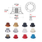 4  Guitar Top Hat Bell Knobs Speed Volume Tone Control For Gibson Epiphone Lp Sg