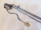 Antique French  Officer s Sword   With Scabbard   Triangular Signed Blade