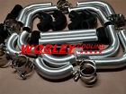 Nj-2  Inch 51mm Universal 2mm Thickness Aluminum Intercooler Turbo Piping Black