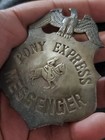 Wells Fargo Pony Express Messenger Badge