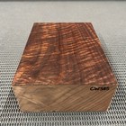 Cw 385 Curly Claro Walnut Billet Block Carving Craft Knife Handle Game Call 7 9 