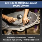 Nbmicso Steel Tongue Drum- 13 Note 12 Inches 13 12 Inches  Navy Blue 