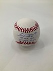 Livan Hernandez Miami Marlins Signed Mlb Baseball Jsa Witness Coa 2 Insc 