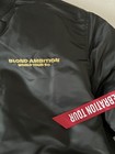 Madonna Blond Ambition Celebration Tour Bomber Jacket Alpha Gold Crown M Medium
