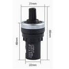 4pc La42dwq-22 22mm Panel Mount Potentiometer  5k Ohm Resistance 2w 250v Usa