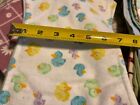 Flannel Burp Cloths  Set Of 12 For  8 handmade 7x18  Assorted nwot  Dbl flannel