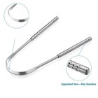 3 Pcs Metal Tongue Scraper  Tongue Scrapers For Adults Kids