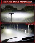 50   Led Light Bar pair 4  Pods 2-lead Harness Kit For 07-18 Jeep Wrangler Jk